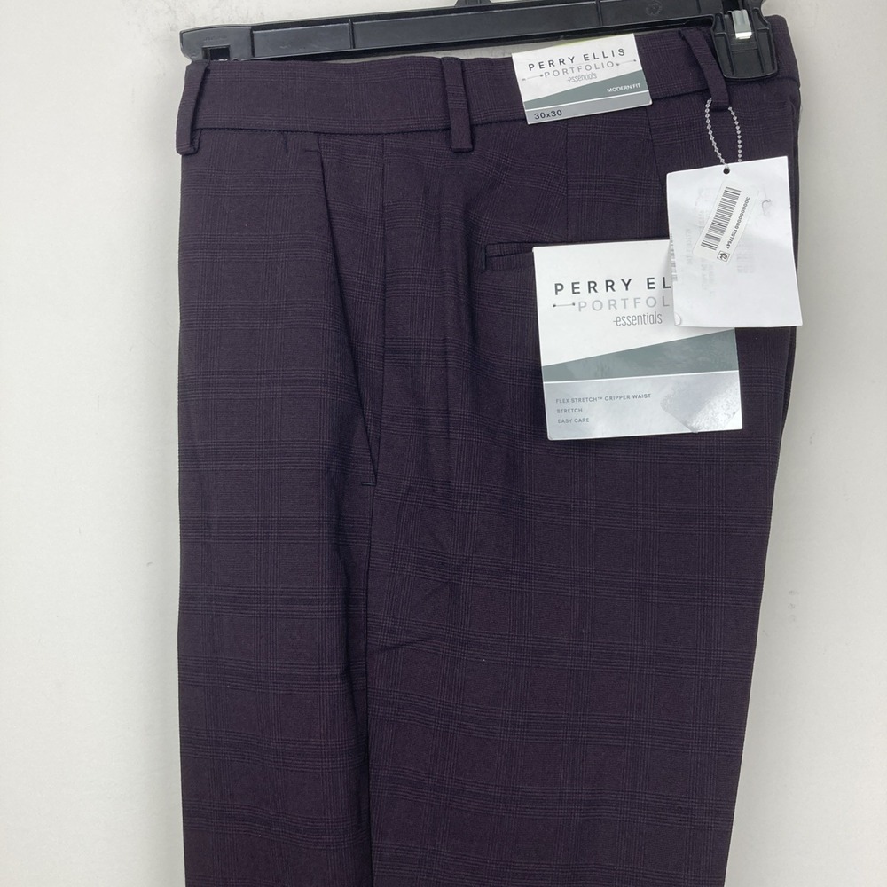 Kenneth Cole Reaction Men's Pants Modern Fit Stretch 30W 30L